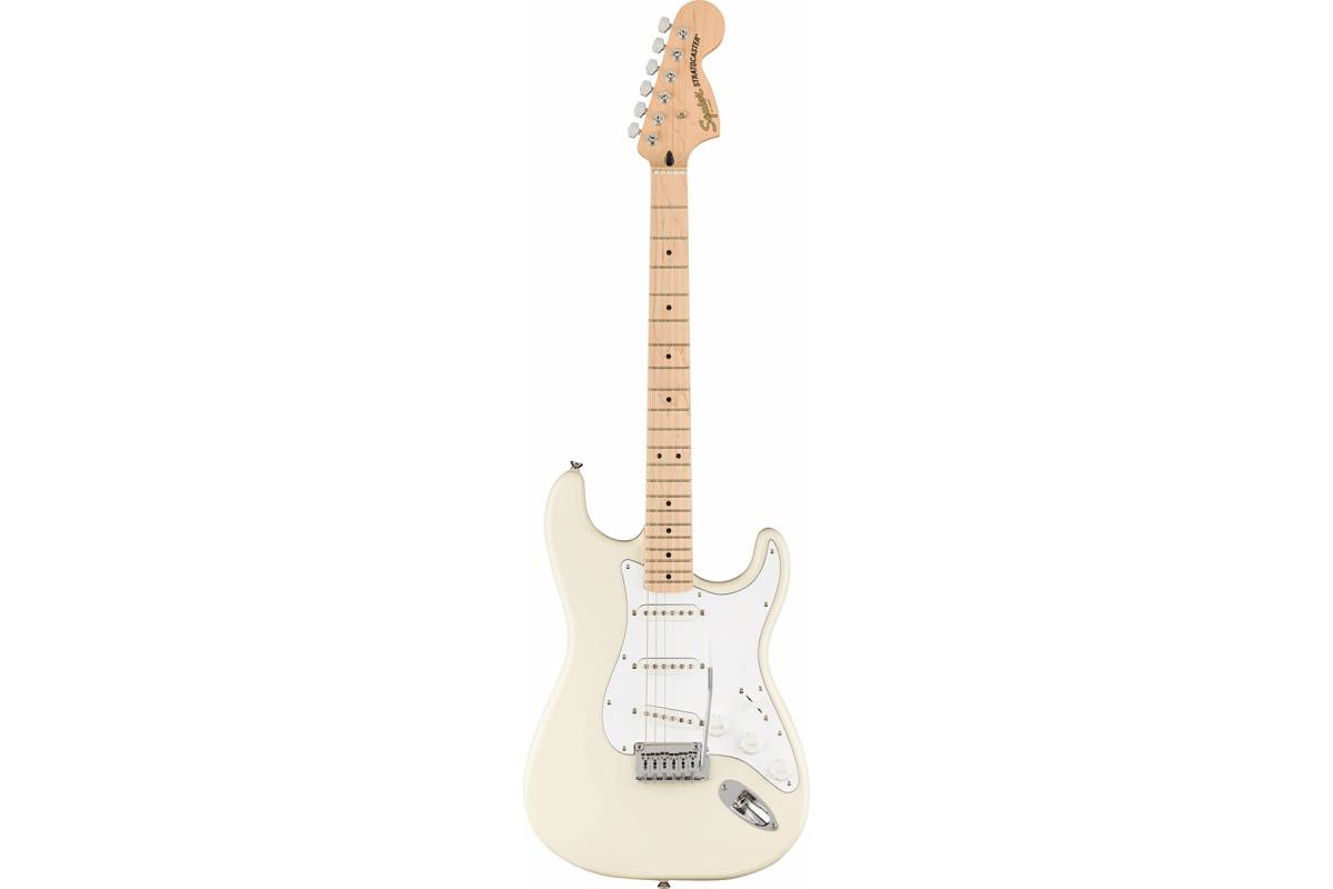  / ó  SQUIER by FENDER AFFINITY STRAT SSS MN OLYMPIC WHITE