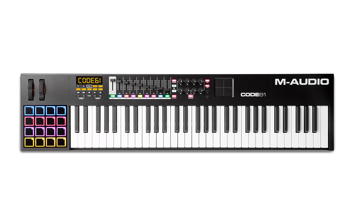 MIDI-   / MIDI  M-AUDIO CODE 61 BLK