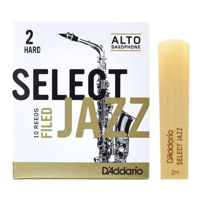   /     D'Addario Select Jazz - Alto Sax Filed 2H