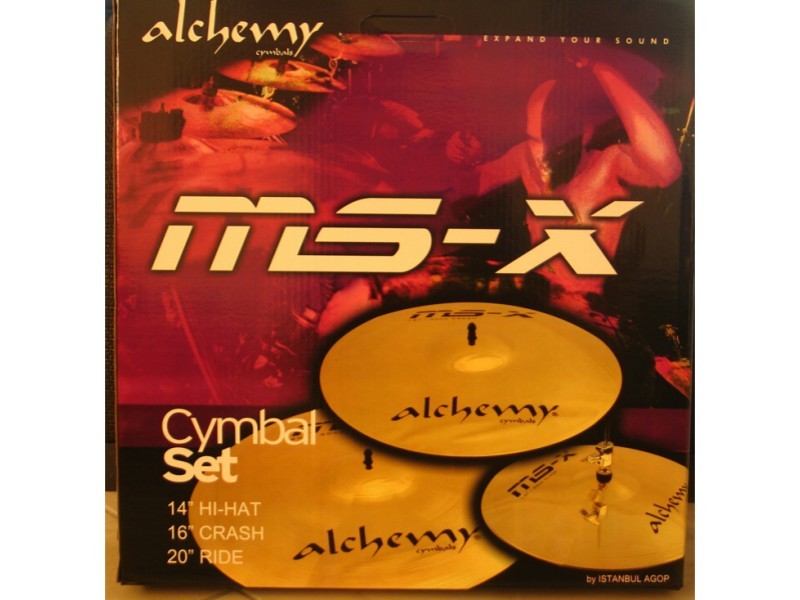  /  ISTANBUL AMSX 3-Piece Cymbal Se