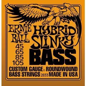 Гітари / Струни для бас гітари ERNIE BALL P02833