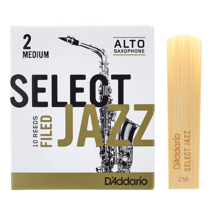    /     D'Addario Select Jazz - Alto Sax Filed 2M