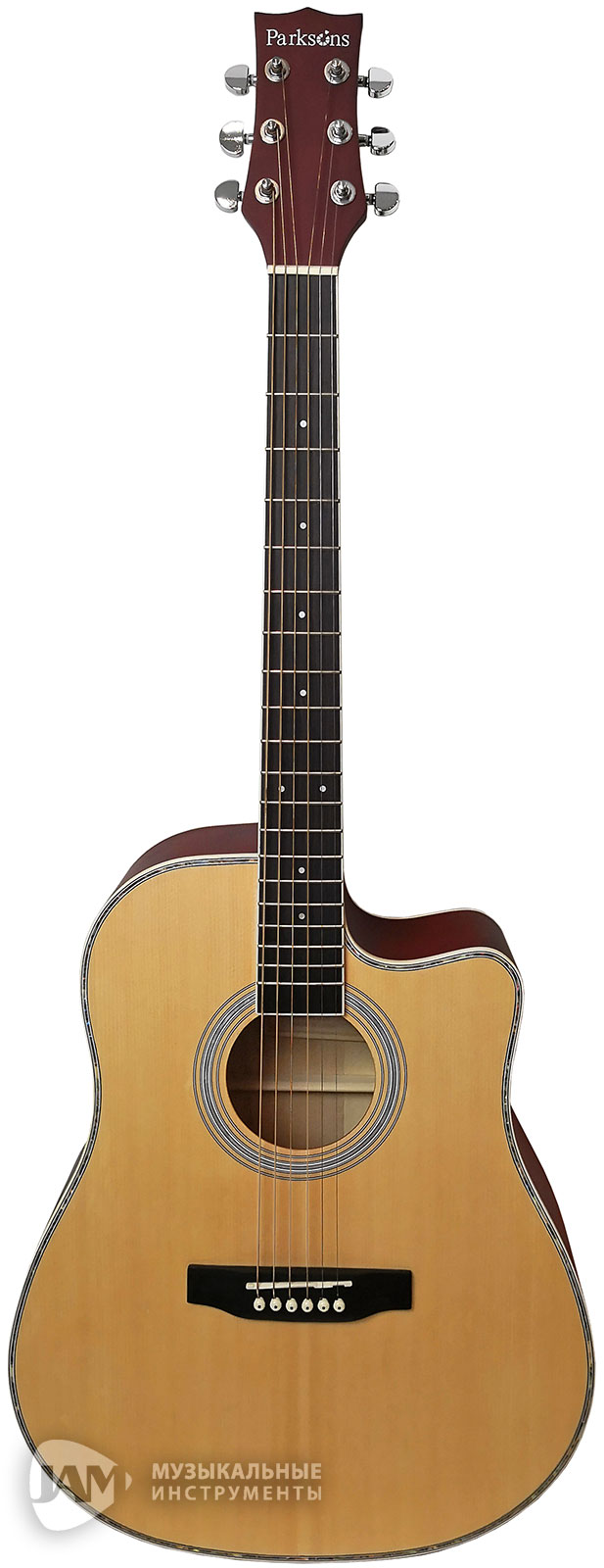 Акустичні гітари / Гітара акустична PARKSONS JB-4111C NAT