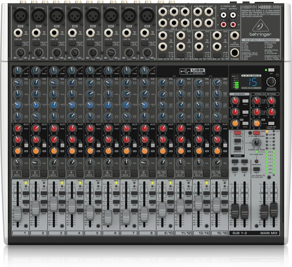   /   BEHRINGER XENYX X2222USB