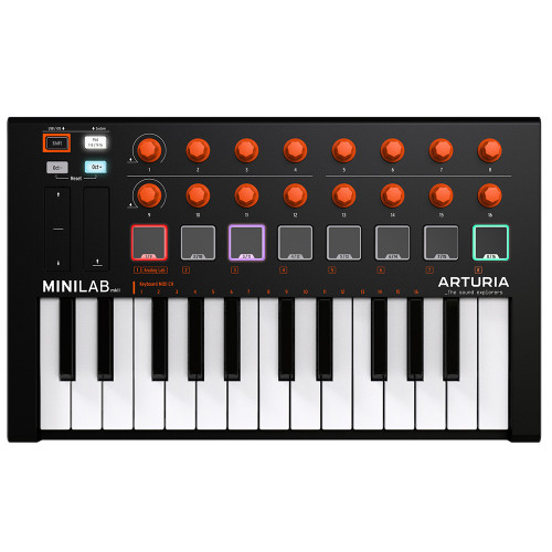 MIDI-   / ̳ ARTURIA Minilab MKII Orange Edition