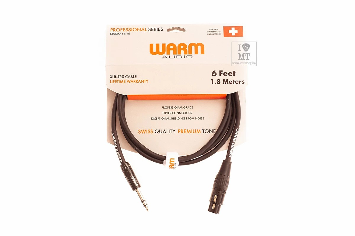 ̳ /   WARM AUDIO Pro-XLRf-TRSm-6'