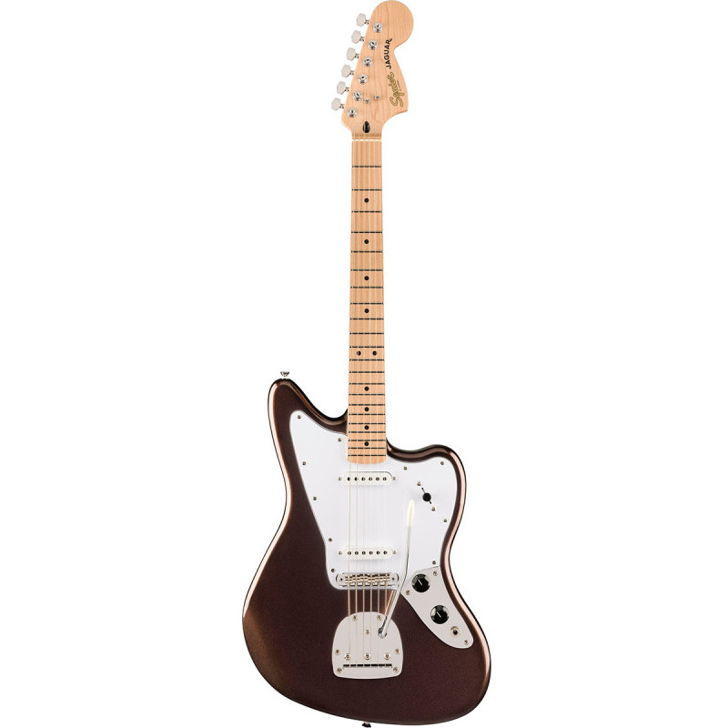 ó / ó  SQUIER by FENDER AFFINITY SERIES JAGUAR MYSTIC METALLIC BROWN