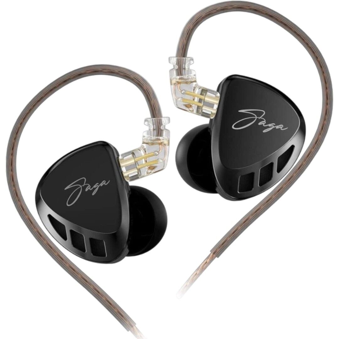 Навушники / Навушники KZ Audio SAGA NO MIC BALANCE