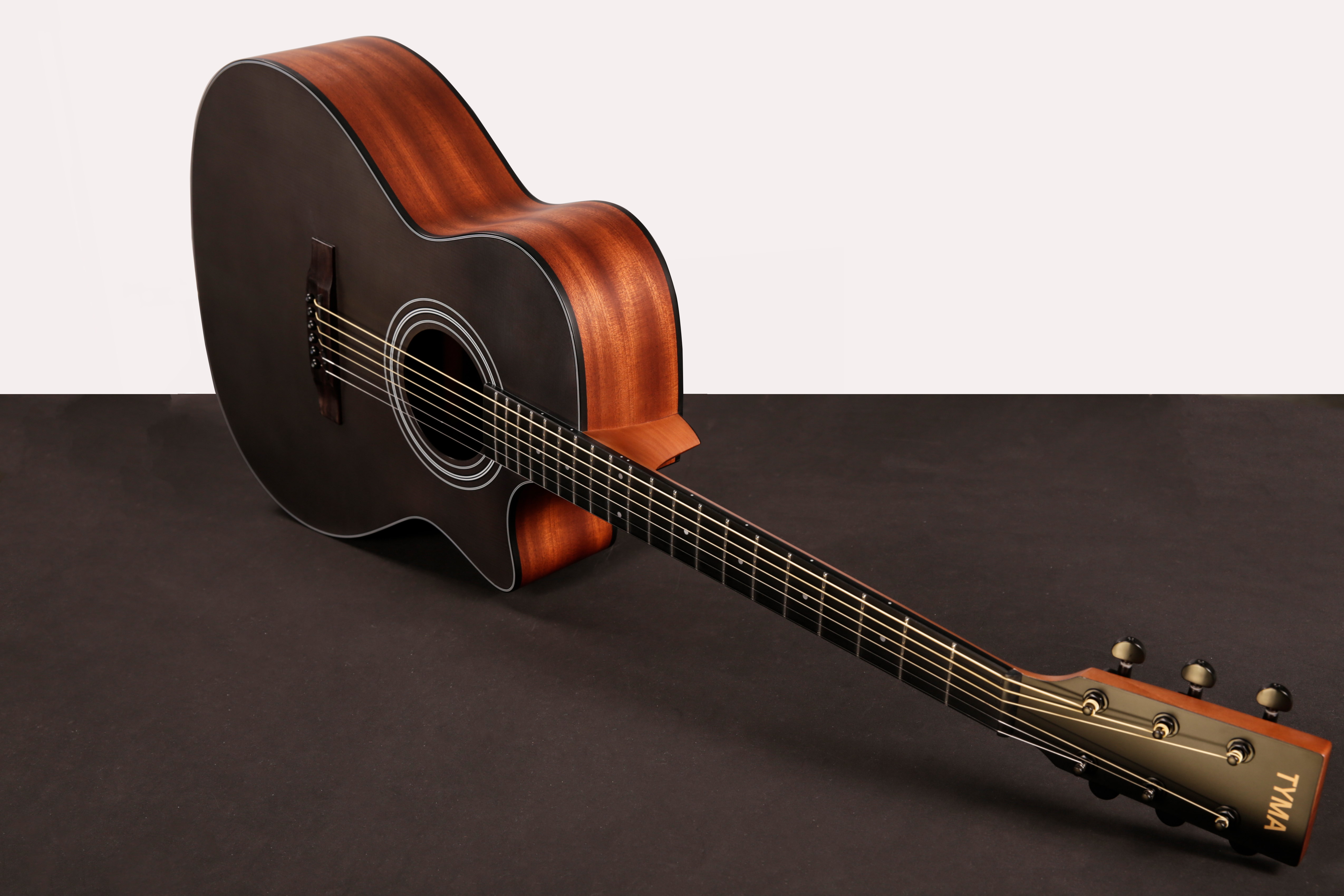 Акустичні гітари / Гітара акустична Tyma HG-60 BK