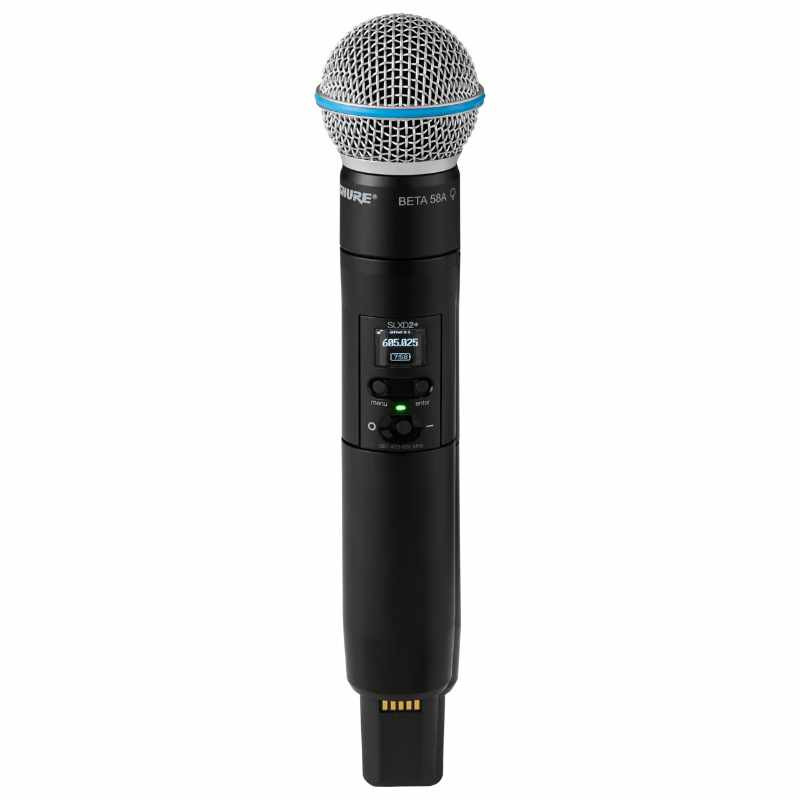 Микрофоны / Микрофон вокальный SHURE SLXD2+/B58=-G65